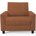Ver imagem 6 de Kit 02 Poltronas Decorativa Para Sala De Estar E Recepção Malta L02 Bouclê Terracota - Lyam Decor