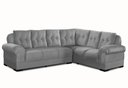Ver imagem 2 de Sofá de Canto Rubi 5 Lugares Suede 2,67x2,02m Base Removível Sofá Casa