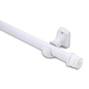 Ver imagem 2 de Suporte de Teto Para Varão de Cortina Alumíno - O Par - Cromado - 28 mm