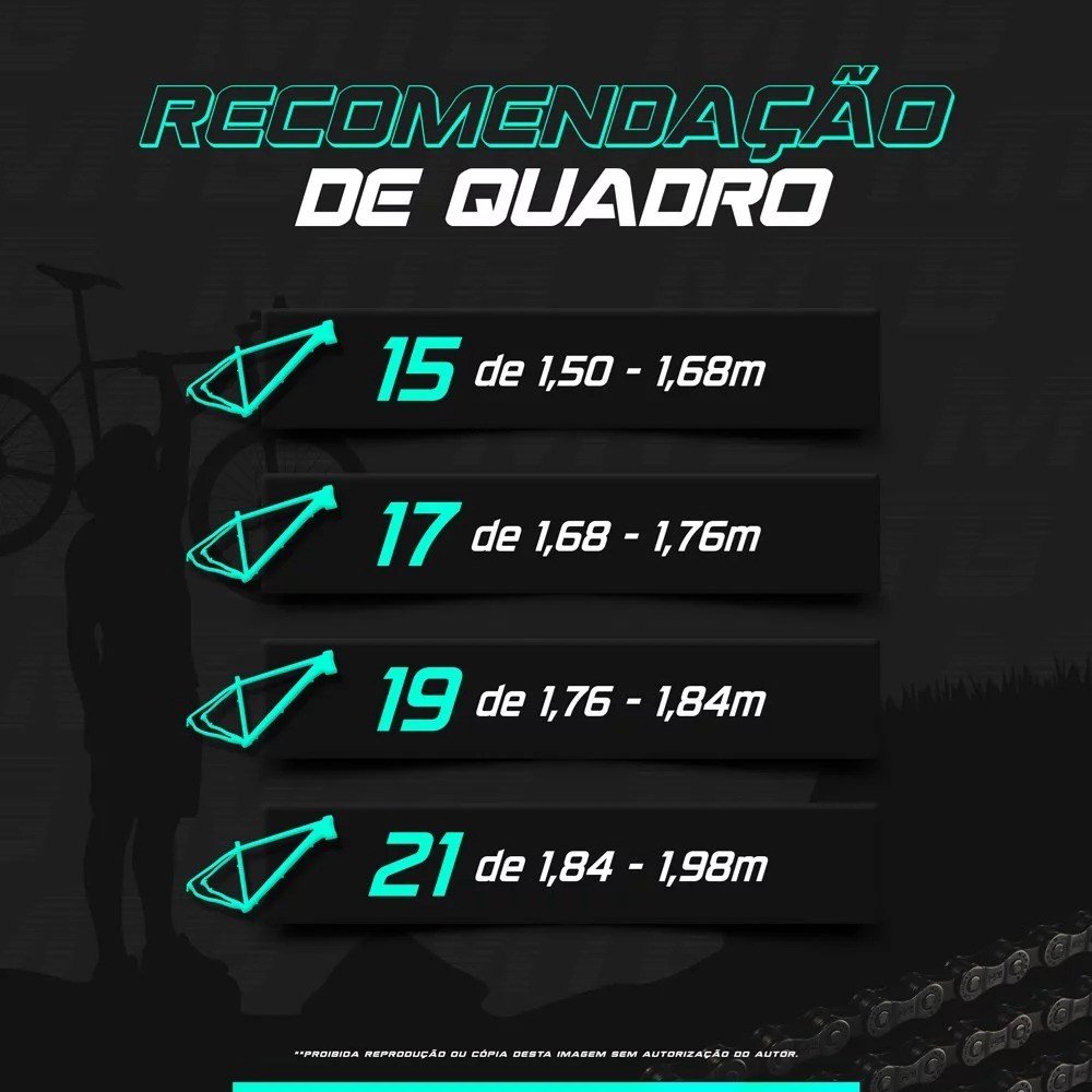 Bicicleta Aro 29 Quadro 15 Alumínio 24v Shimano Freio Mecânico SX Race Amarelo/Preto - Dropp - 4