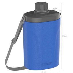 Cantil Safari 1 Litro Azul Multiuso Cozinha Multiuso Térmico - 3