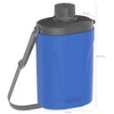 Ver imagem 3 de Cantil Safari 1 Litro Azul Multiuso Cozinha Multiuso Térmico