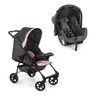 Carrinho de Bebe com Bebe Conforto Romano Travel System 4 Posições Galzerano - 1