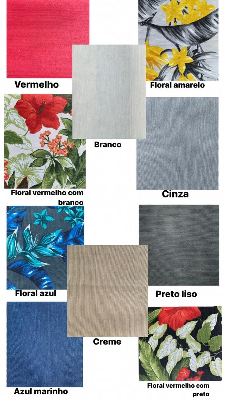 Conjunto Área de Lazer Geórgia Alumínio e Fibra Acquablock - Azul Dark - Duna Cru - 5