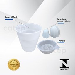 Espremedor de Laranja Industrial Vithory Bivolt Copo 500ml - 5
