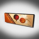 Ver imagem 3 de Quadro De Pintura Abstrato 40x105cm-1675