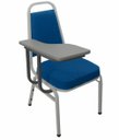 Ver imagem 1 de Cadeira Universitária Empilhável Linha Hotel Plus Azul
