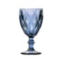 Jogo de Taças Água Diamante Azul 260ml Vidro Class Home - 2