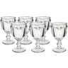 Jogo de Taça Libélula 260ml Clear Vidro 6 peças Class Home - 1