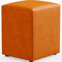 Ver imagem 2 de Kit 03 Puffs Quadrado Decorativo L02 Couríssimo Whisky - Lyam Decor