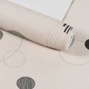Ver imagem 1 de Papel De Parede Importado Dekor Lavável Vinílico Texturizado Geométrico Cinza Com Preto - Rolo 53cm