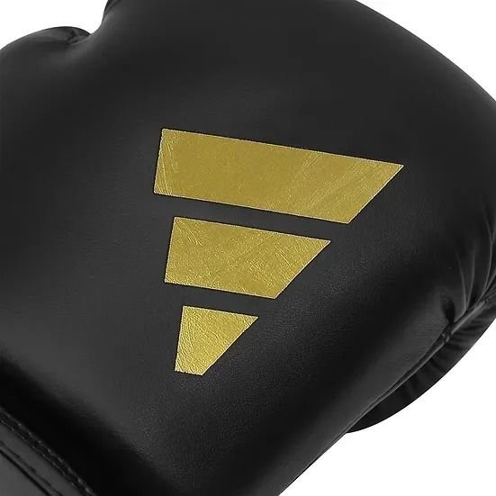 Luva de Boxe Adidas Speed 50 Black Gold Novo Logo - 3