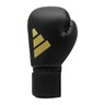 Luva de Boxe Adidas Speed 50 Black Gold Novo Logo - 7