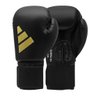 Luva de Boxe Adidas Speed 50 Black Gold Novo Logo - 1