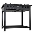 Ver mais imagens de Fogão Industrial 4bcs Preto com Tripla Chama Dako Couraçado