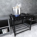 Ver imagem 6 de Fogão Industrial 4bcs Preto com Tripla Chama Dako Couraçado