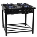 Ver imagem 1 de Fogão Industrial 4bcs Preto com Tripla Chama Dako Couraçado