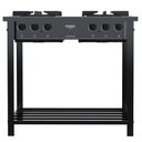 Ver imagem 5 de Fogão Industrial 4bcs Preto com Tripla Chama Dako Couraçado