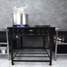 Fogão Industrial 4bcs Preto com Tripla Chama Dako Couraçado - 7