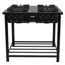 Ver imagem 2 de Fogão Industrial 4bcs Preto com Tripla Chama Dako Couraçado
