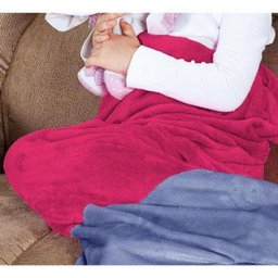 Kit de Cobertores Infantis Cauda de Sereia Saco de Dormir 02 Peças (Toque Aveludado) - Pink - 3