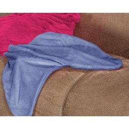 Kit de Cobertores Infantis Cauda de Sereia Saco de Dormir 02 Peças (Toque Aveludado) - Pink - 2