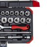 Jogo de Soquetes Sextavados Encaixe 3/8" 26 Peças R59003026 Gedore Red - 4