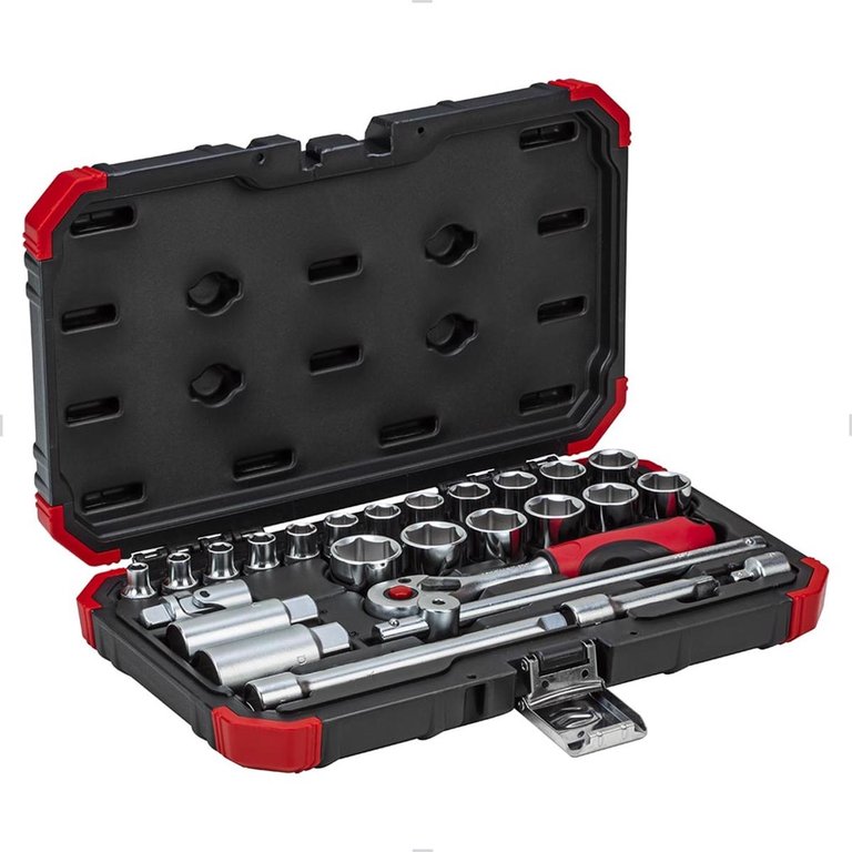 Jogo de Soquetes Sextavados Encaixe 3/8" 26 Peças R59003026 Gedore Red
