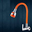 Ver imagem 2 de Torneira de Cozinha Gourmet Ducha Móvel Classic Laranja de Parede - Premierdecor