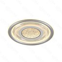 Ver imagem 1 de Plafon Led 40cm 60w 4500lm 3000k 4500k 6500k Bivolt Metal Cinza e Acrílico