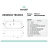 BANHEIRA DE IMERSÃO FREESTANDING PRETA 175x76x66 – EVEREST ELEGANZA  - VERSATIL - 2