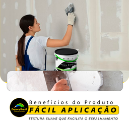 Massa Regularizadora para Parede e Pisos Decora Brasil - 14l - 5
