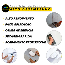 Massa Regularizadora para Parede e Pisos Decora Brasil - 14l - 2