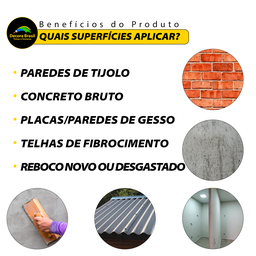 Massa Regularizadora para Parede e Pisos Decora Brasil - 14l - 3
