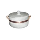 Ver imagem 1 de Panela Caçarola De Pedra Sabão Com Alça De Cobre 0,8 Litros