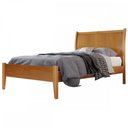 Ver imagem 2 de Cama de Solteiro Classic 90cm Madeira Maciça Amêndoa Mel - Josandro