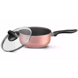 Conjunto de Panelas Antiaderente 5 Peças Rose - 3