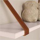 Ver imagem 3 de Kit 2 Prateleiras Suporte Gold 100% MDF 90x20x30 cm Rose 51540 Matic