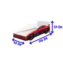 Ver imagem 3 de Cama Carro Infantil Solteiro Mcveloz Spider Basoto Brasil