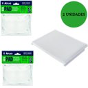 Ver imagem 3 de Pad Flocado Ângulo Fixo para Recortes e Cantos Pegada Rotativa + 2 Refis de Pad para Pintura Acabame