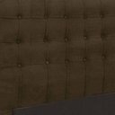 Ver imagem 2 de Cabeceira Queen Ana 160 Cm Cama Box Ana Suede Marrom - Fm