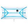 Banheira Banho Dobrável Portátil Flexivel Bebe Stokke Azul - 2