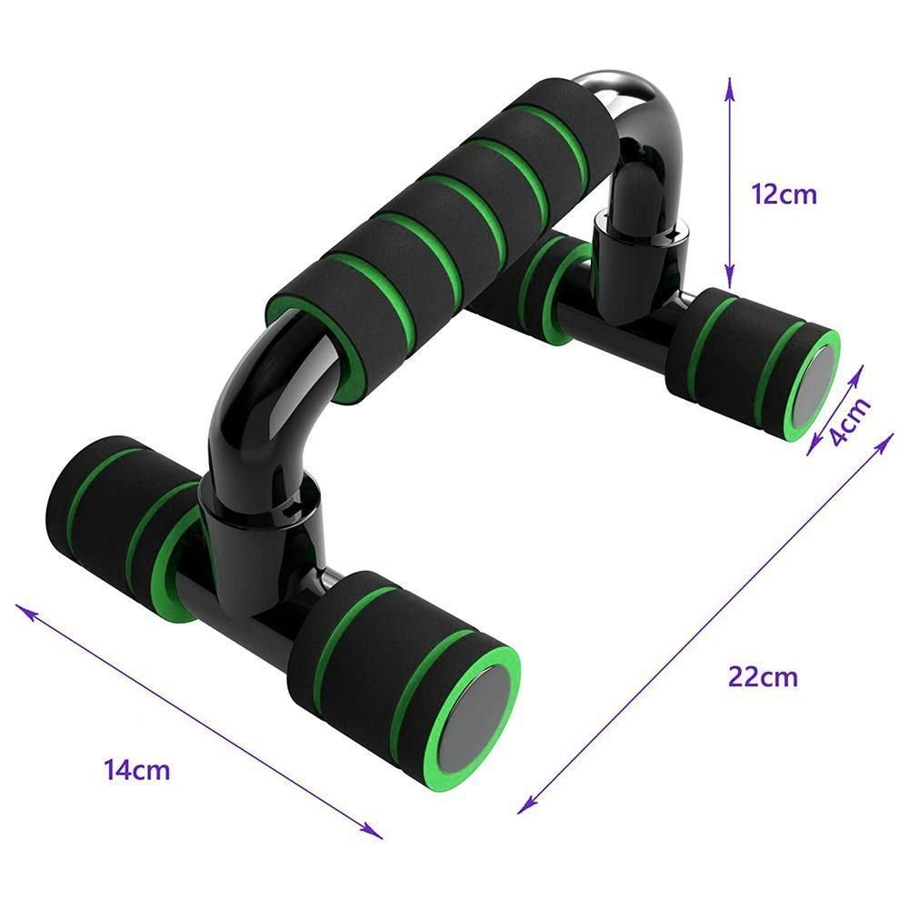 Par de Barras de Apoio para Flexão de Braço Lorben Exercícios Fitness Calistenia Gt6195-gn - 4
