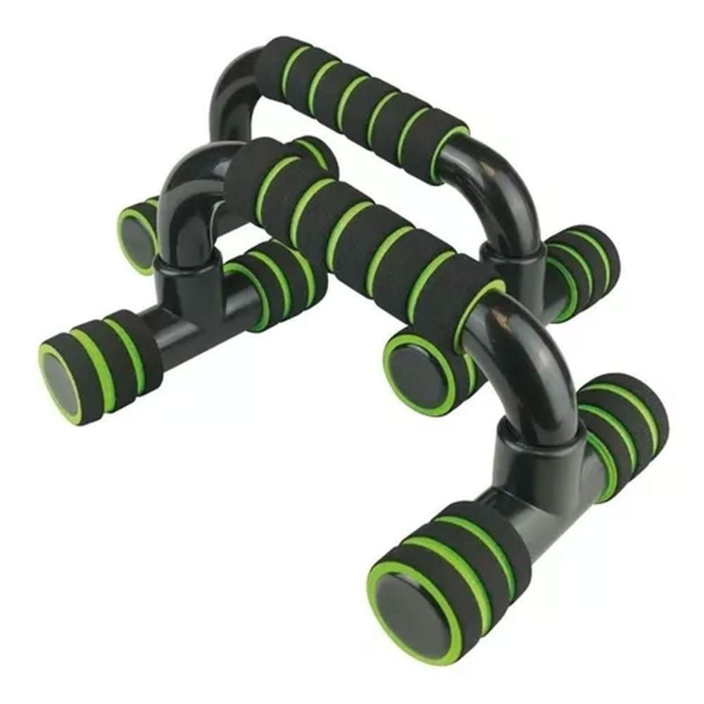 Par de Barras de Apoio para Flexão de Braço Lorben Exercícios Fitness Calistenia Gt6195-gn - 3