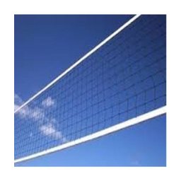 Rede Vôlei Oficial, Duas Faixas, Fio 2mm, Nylon - 3