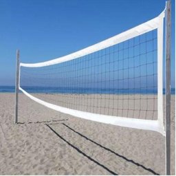 Rede Vôlei Profissional Oficial, 4 Faixas, Fio 2mm, Nylon - 4