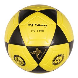 Bola Futevôlei Poker FTV 5 Pro Rio Amarelo - 1 Bola Futevôlei Poker FTV 5 Pro Rio Amarelo - 1