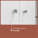 Ver imagem 7 de Armário Multiuso Aura 2 Portas 182x55cm Branco