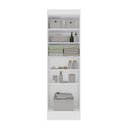 Ver imagem 3 de Armário Multiuso Aura 2 Portas 182x55cm Branco