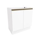 Ver imagem 1 de Balcão Celeste Kappesberg 100% Mdf 2 Portas Branco 80cm